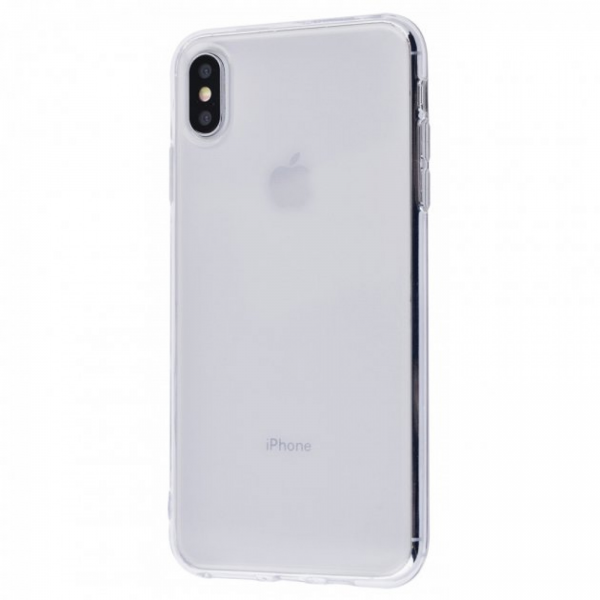 Чохол Silicone Clear Case 2.0mm для Iphone Xs Max Прозорий