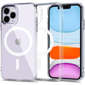 Чохол Clear Case MagSafe для Iphone 11 Pro Прозорий
