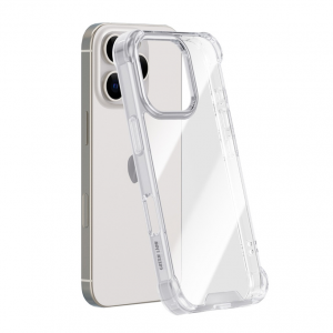 Протиударний Чохол Stez для Iphone 16 Pro Прозорий