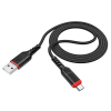 Кабель Hoco X59 USB to MicroUSB 2.4A 1m Black 191909