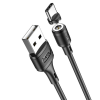 Кабель Hoco X52 Magnetic USB to Type-C 3A 1m Black 191507