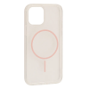Чохол Clear Magnetic Color Slim MagSafe для Iphone 14 Pro Max Прозорий/Pink