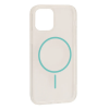 Чохол Clear Magnetic Color Slim MagSafe для Iphone 14 Pro Max Прозорий/Glacier blue