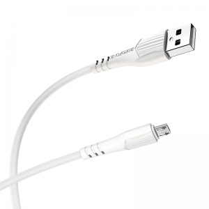 Кабель Borofone BX37 USB to MicroUSB 2.4A 1m White