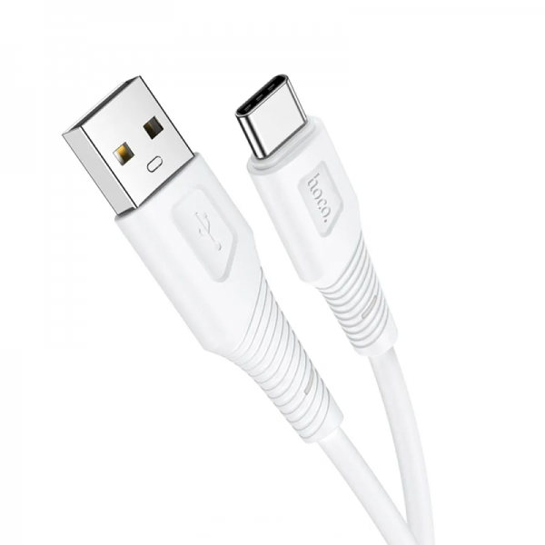Кабель Hoco X58 USB to Type-C 3A 1м White
