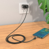 Кабель Hoco X52 Magnetic USB to Type-C 3A 1m Black 191510