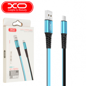 Кабель XO-NB154 USB to Type-C 2A 1м Blue