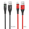 Кабель Hoco U93 USB to Lightning 2.4A 1.2m Black 191922