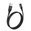 Кабель Hoco U93 USB to Lightning 2.4A 1.2m Black 191923