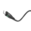 Кабель Hoco U93 USB to Lightning 2.4A 1.2m Black 191924