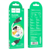 Кабель Hoco X90 USB to MicroUSB 2.4A 1м White 192109