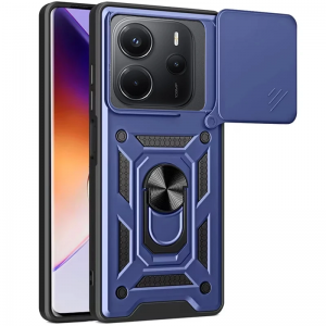 Протиударний чохол Camsh Serg Ring для Xiaomi Redmi Note 14 Blue