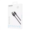 Кабель Proove Flex Metal USB to Lightning 2.4A 1m Black 191436