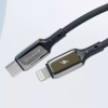 Кабель Proove Flex Metal USB to Lightning 2.4A 1m Black 191439