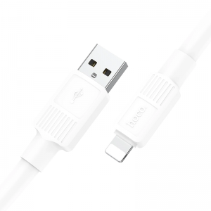 Кабель Hoco X84 USB to Lightning 2.4A 1m White