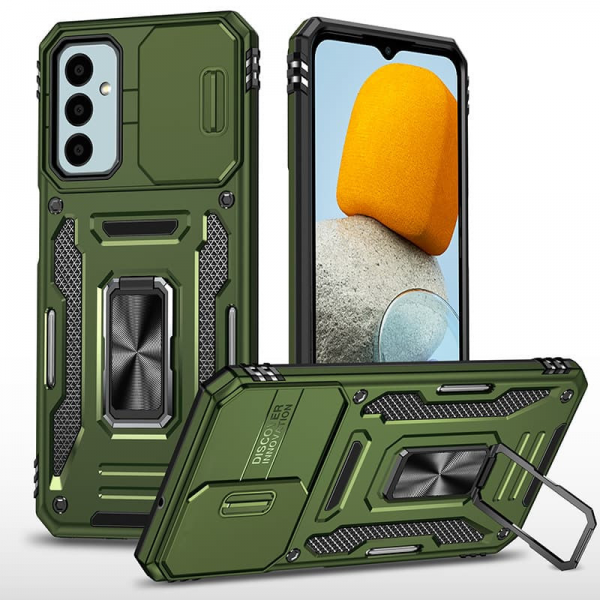 Протиударний чохол Camsh Army Ring Samsung Galaxy A25 Army Green