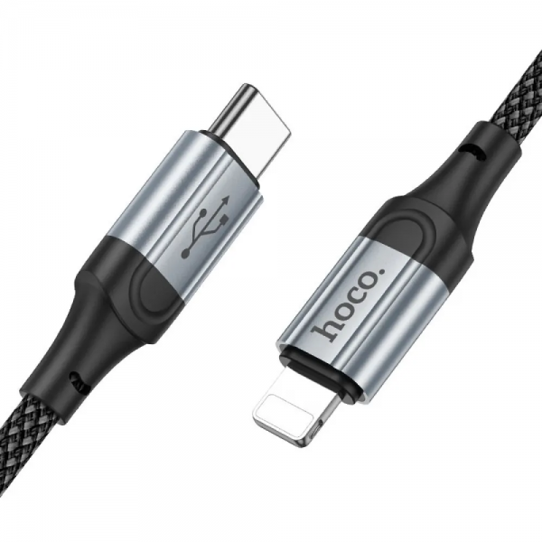 Кабель Hoco X102 Type-C to Lightning 27W 1m Black