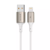 Кабель Proove Flex Metal USB to Lightning 2.4A 1m White