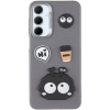 Чохол Leather Toys для Samsung Galaxy A25 Monster/Grey 192279