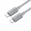 Кабель Hoco X107 Type-C to Type-C 60W 1м Gray 192053