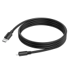 Кабель Hoco X84 USB to Lightning 2.4A 1m Black 191491