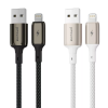 Кабель Proove Dense Metal USB to Lightning 2.4A 1m White 191456