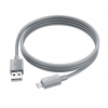 Кабель Hoco X107 USB to MicroUSB 2.4A 1m Gray 192061