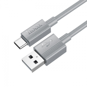 Кабель Hoco X107 USB to Type-C 3A 1m Gray
