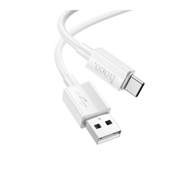 Кабель Hoco X107 USB to Type-C 3A 1m White