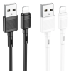 Кабель Hoco X83 USB to Lightning 2.4A 1m Black 191471
