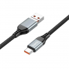 Кабель Hoco U128 2в1 USB/Type-C to Type-C 60W 3A 1.2м Black 192381