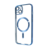 Чохол Xrome MagSafe для Iphone 13 Mini Прозорий/Sierra Blue