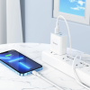 Кабель Hoco X83 USB to Lightning 2.4A 1m White 191475