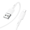 Кабель Hoco X83 USB to Lightning 2.4A 1m White