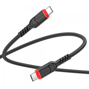 Кабель Hoco X59 Type-C to Type-C 60W 2m Black
