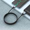 Кабель Hoco U128 2в1 USB/Type-C to Type-C 60W 3A 1.2м Black 192385