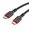 Кабель Hoco X59 Type-C to Type-C 60W 2m Black 192089