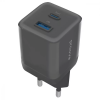 Зарядний пристрій Proove Pure GaN Plus 30W Type-C+USB Black