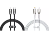 Кабель Baseus Glimmer Type-C to Lightning PD 20W 1m Black 192404