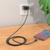 Кабель Hoco X52 Magnetic USB to MicroUSB 2.4A 1m Black 191499