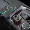 Автомобільний FM модулятор Hoco E81 PD30W+QC3.0 Type-C+USB Black 191902