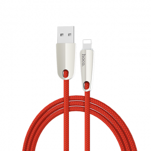 Кабель Hoco U35 USB to Lightning 2.4A 1.2м Red
