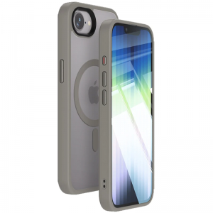 Чохол Metal Buttons MagSafe Colorful для Iphone 16e Grey