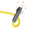 Кабель Hoco U118 USB to Lightning 2.4A 1.2м Жовтий 192494