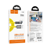 Кабель Hoco U118 USB to Lightning 2.4A 1.2м Жовтий 192495