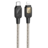 Кабель Hoco U124 Type-C to Lightning 27W 1.2m Black 192419