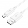 Кабель Hoco X88 USB to MicroUSB 2.4A 1m White