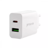 Зарядний пристрій Proove Rapid 20W Type-C+USB White 193048