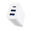 Зарядний пристрій Proove Rapid 30W 2USB+Type-C White 193060