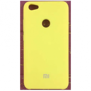 Чохол Silicone Cover Silky для Xiaomi Redmi Note 5A Жовтий